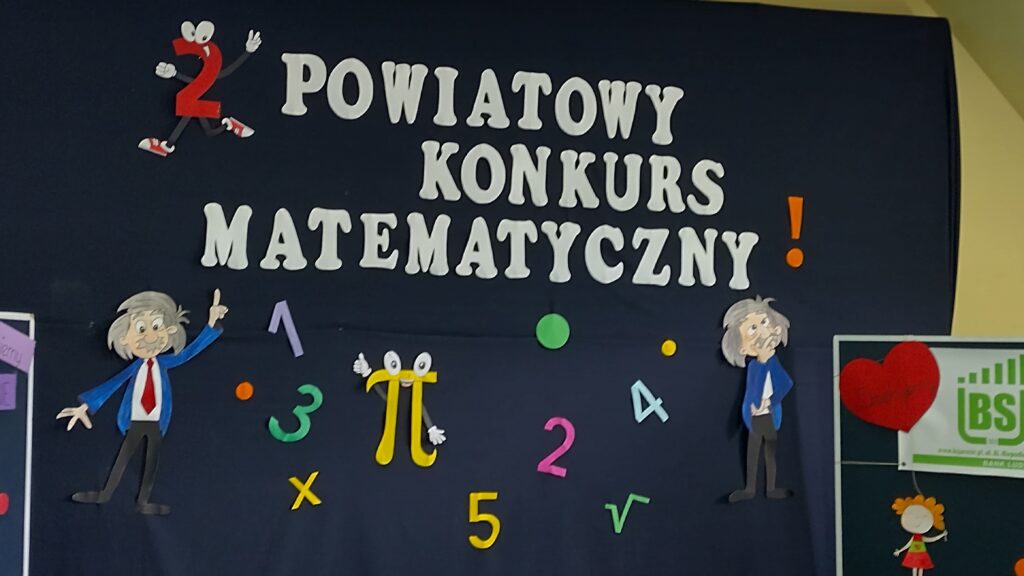 Powiatowy Konkurs Matematyczny Powiatowy Konkurs Matematyczny