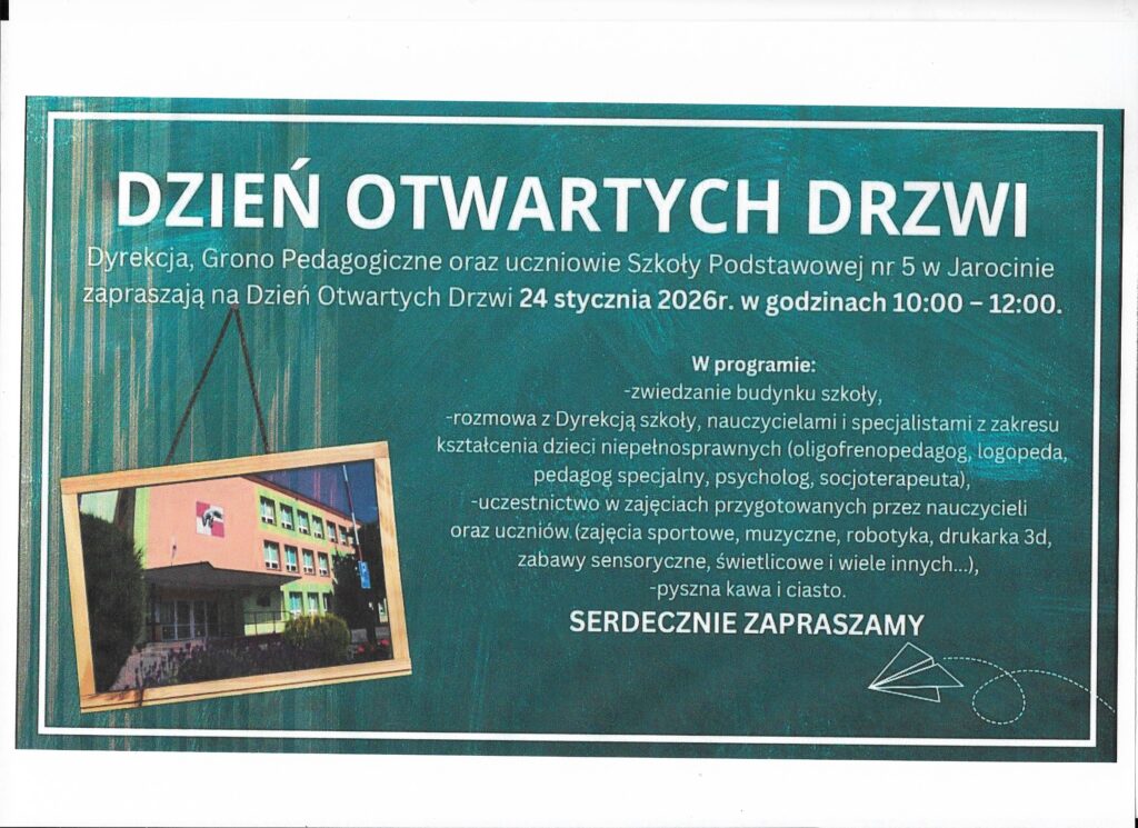 Drzwi otwarte 24.01.2026 r.